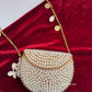 Boho Pearl Mini Shell Bag