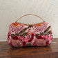 Poppy Floral Capsule Clutch Pink Red Multicoloured