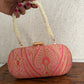 Adaa Banarsi Clutch Pink
