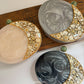 Moonstone Royal Resin Clutch Grey