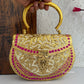 Multcolored brass clutch with Gold Base