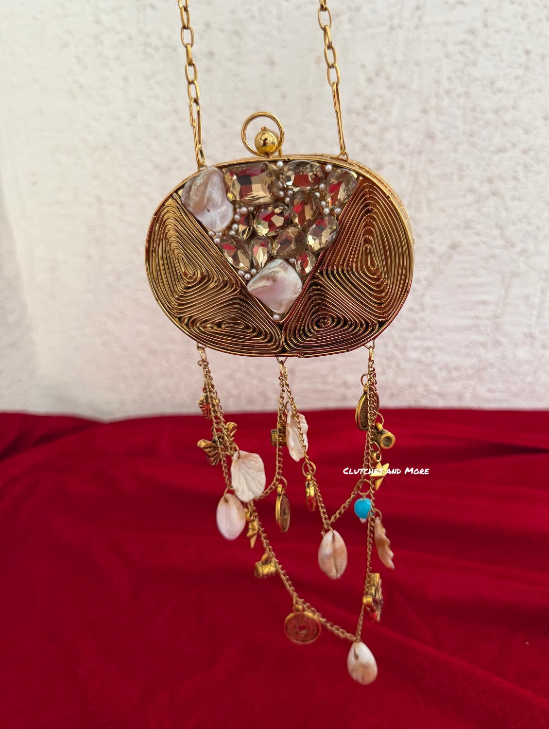 Mini Mother of Pearl Clutch