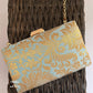 Kala Banarsi Clutch Light Blue