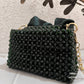 Celebrity Edit Crystal Bag Green