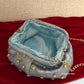 Kundan Batua Bag Blue