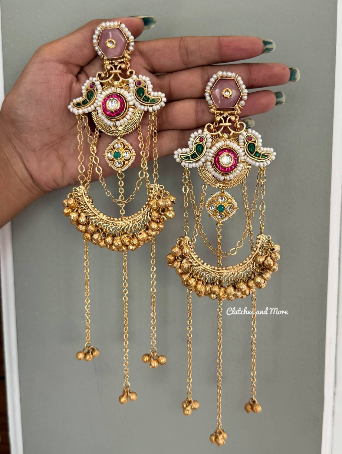 Meherbaan Chandbali Earrings