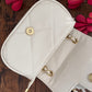 Butterfly White Sling Bag