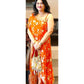 Manya Mirror Tassel Potli Multicoloured (Gold base)