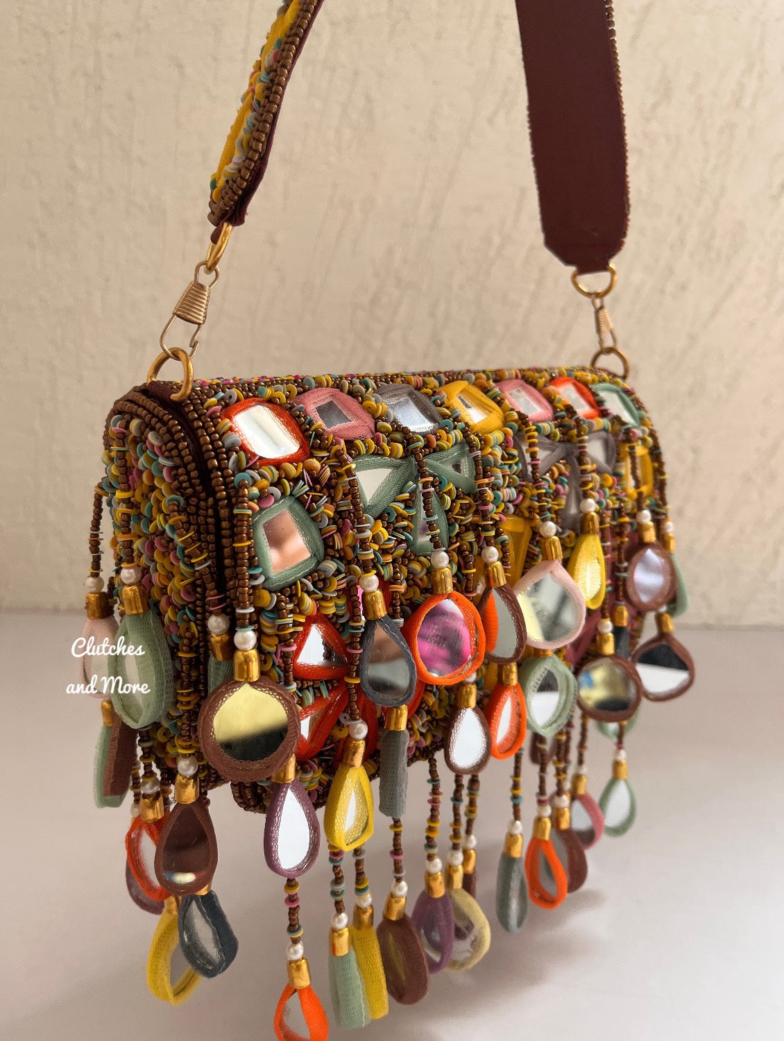 Mirror Flap Bag Multicolored (Copper Base)