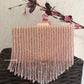 Rose Gold- White Crystal Bag