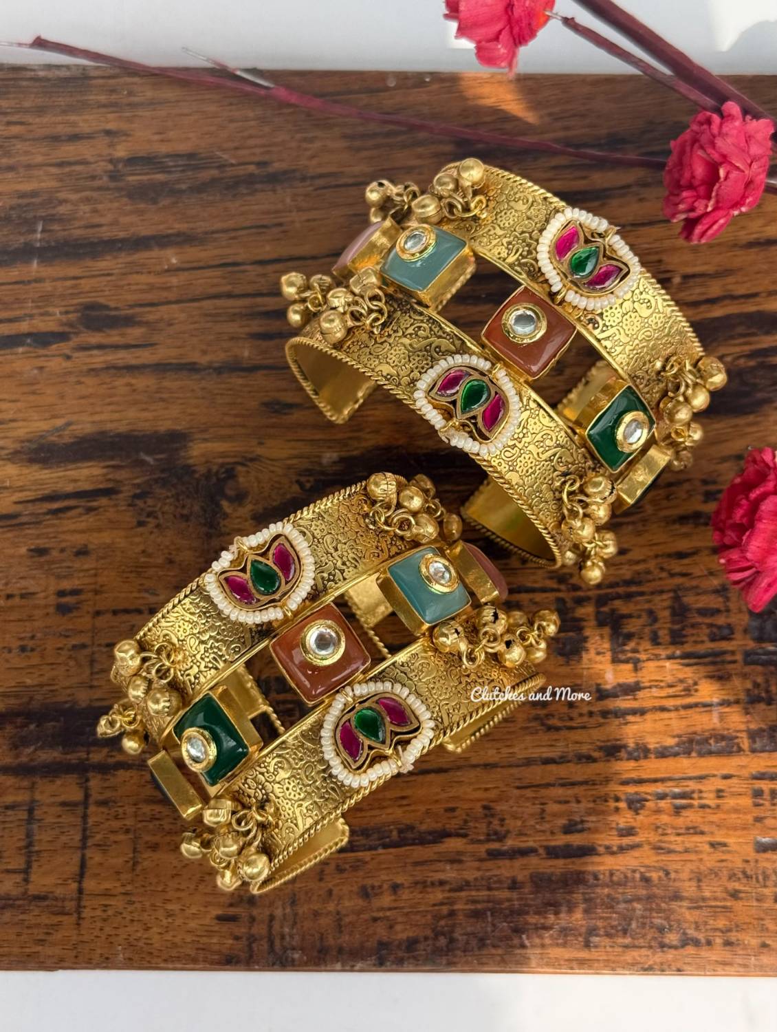 Swarnika Meenakari Cuff
