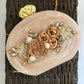 Floral Resin Clutch