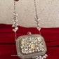 Zareen Mini Metal Bag Sliver