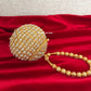 Mini Metal Potli Bag Gold
