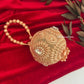 Mini Metal Potli Bag Rose Gold