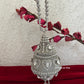 Mini Metal Potli Bag Silver