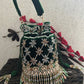 Vaidehi Luxe Potli Bag Green