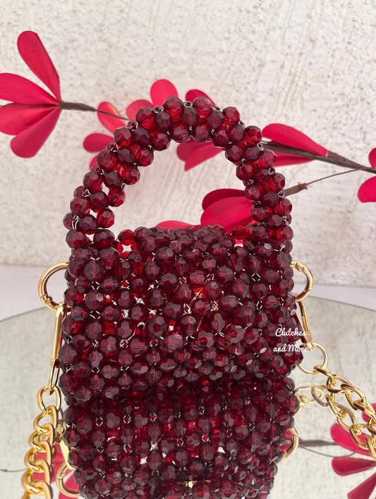 Mini Crystal Sling Cherry