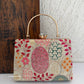 Lakhnawi Chikankari Bag Off White