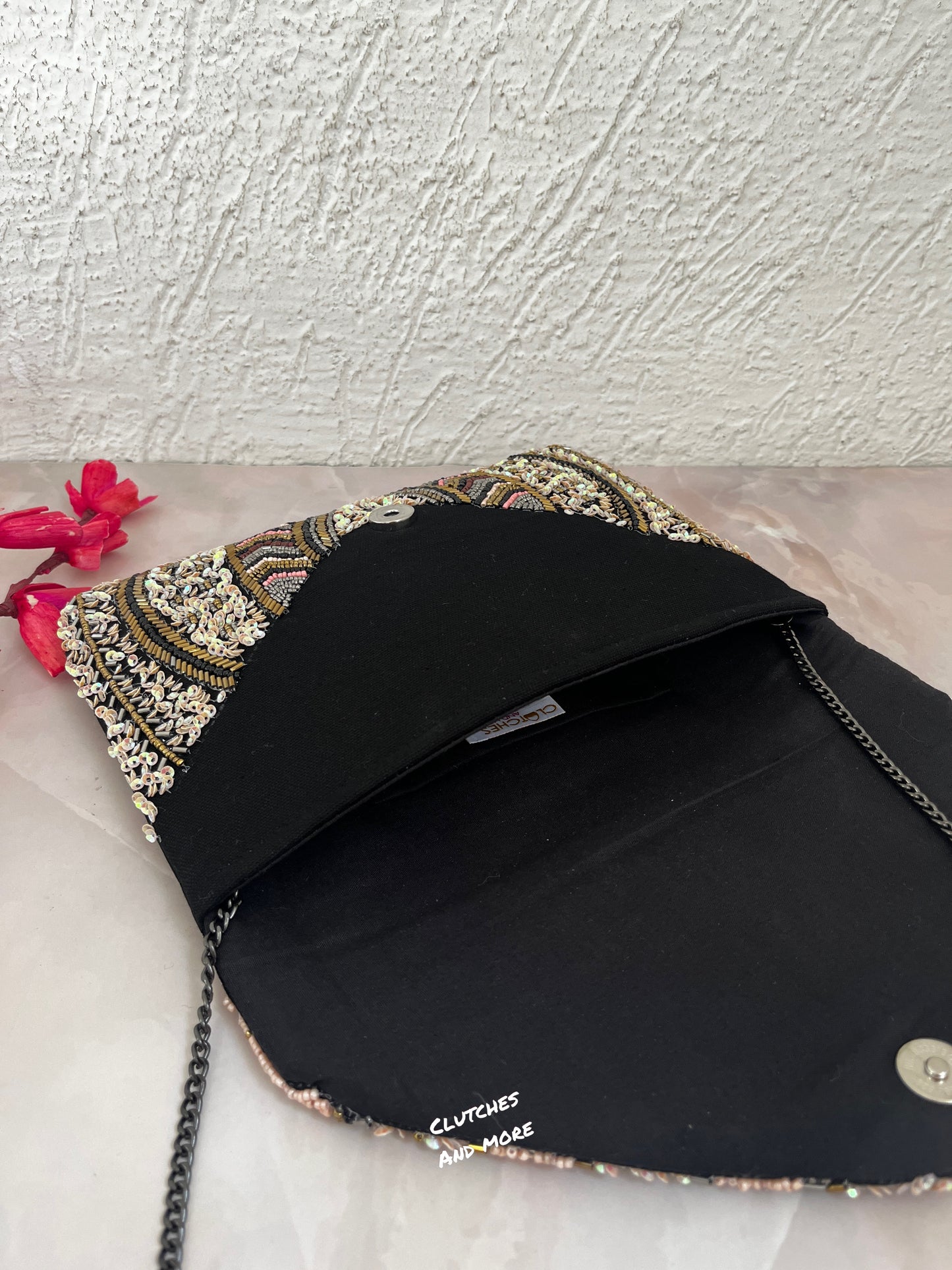 Gold Multi Envelope Bag