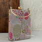 Ibadat Lakhnawi Chikankari Bag Lavender