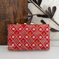 BloomingDale Clutch Red