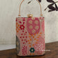 Ibadat Lakhnawi Chikankari Bag Peach
