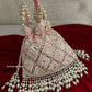 Premium Mirror Potli Pink