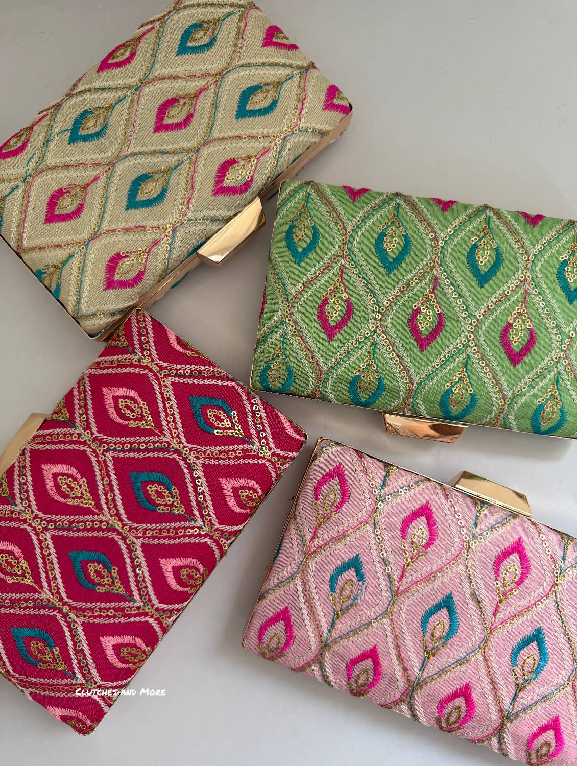 BloomingDale Clutch Hot Pink