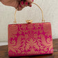 Hoor Banarsi Clutch Pink