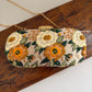 Poppy Floral Capsule Clutch Multicoloured