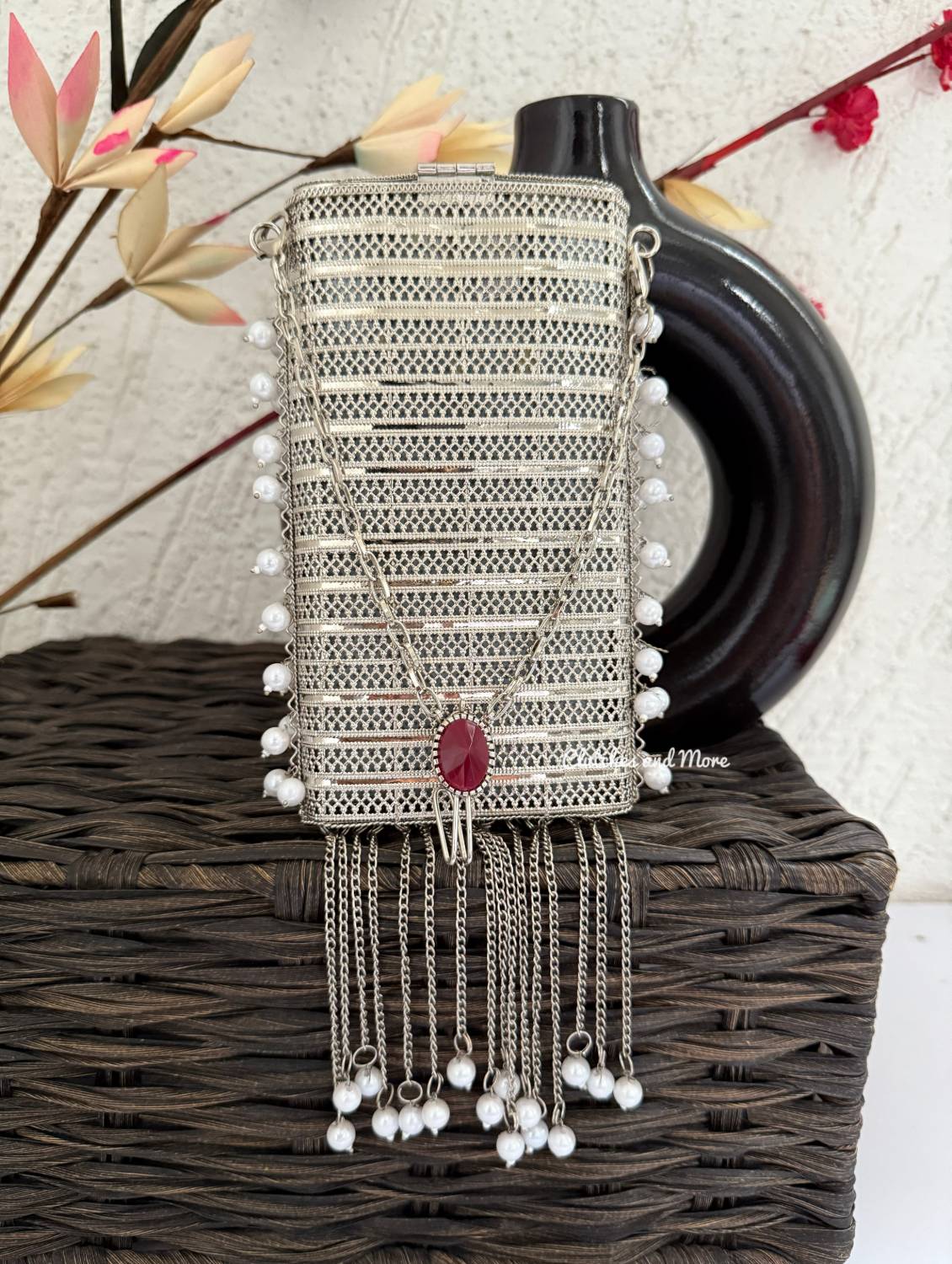 Brass Mobile Sling Silver
