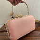 Penny Pearl Clutch Rose Gold