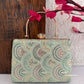 Rainbow Chikankari Bag Light Green