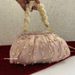 Kundan Batua Bag Pink