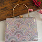 Rainbow Chikankari Bag Lavender