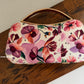 Poppy Floral Capsule Clutch Pink Multicoloured