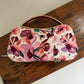 Poppy Floral Capsule Clutch Pink Multicoloured