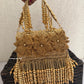 Mariam Gold Flap Bag