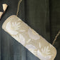 White Parchment Style Clutch