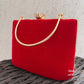 Red Suitcase Clutch