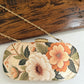 Poppy Floral Capsule Clutch Nude