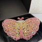 Premium Crystal Butterfly Clutch