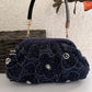 Delilah Batua Bag Black-Blue