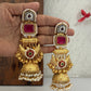 Advaita Kashmiri Earrings Pink