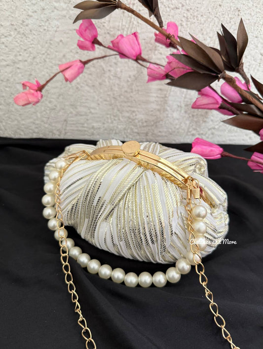 Crush Batua bag White