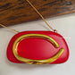 The ZARA Clutch Red