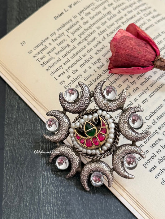 Rajsi Rekha Ring Silver