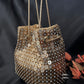 Gold Bucket Bag