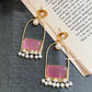Gulnaaz Earrings Pink